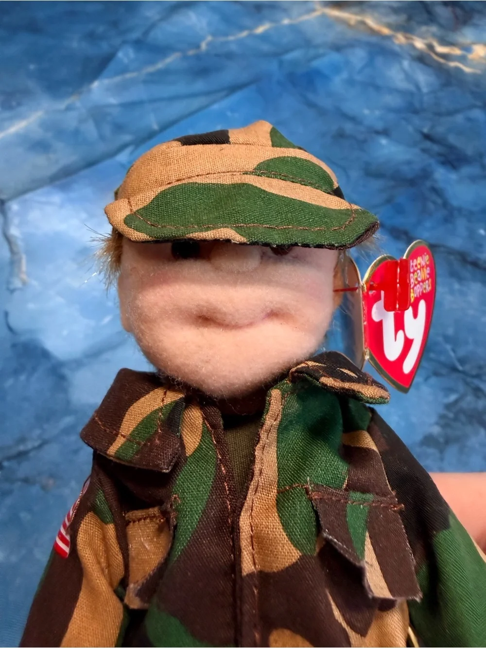 Teenie Beanie Bopper Private Pete